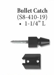 1 1/4" Brass Bullet Catch